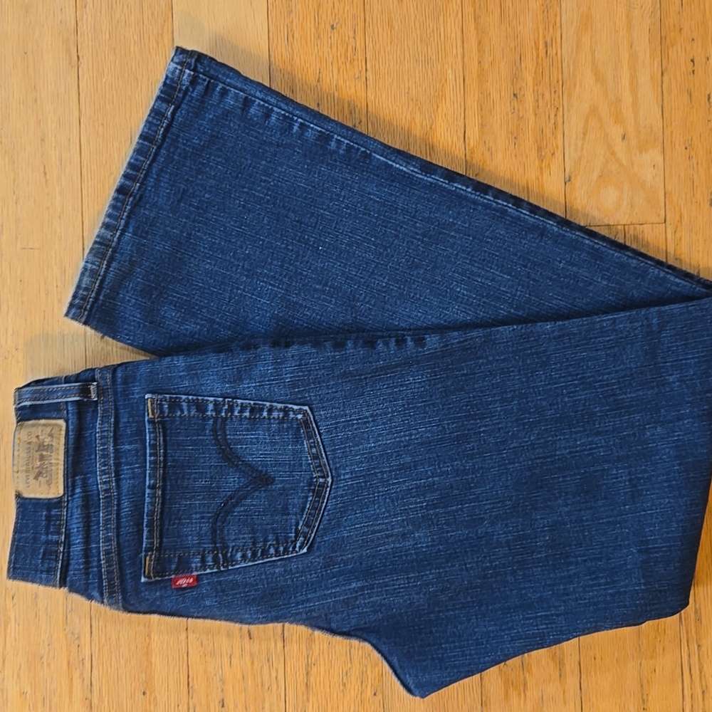 Levi's Women's Flare Jeans - Dark Blue